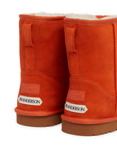 UGG x JW Anderson Orange Loafer Boots | PDP | Antonia