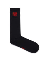 UGG x Willy Chavarria Black Logo Socks | PDP | Antonia
