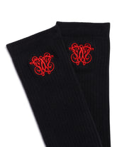 UGG x Willy Chavarria Black Logo Socks | PDP | Antonia