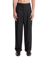 Gray Wool Tailored Trousers | PDP | Antonia