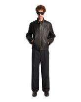 Gray Wool Tailored Trousers | PDP | Antonia