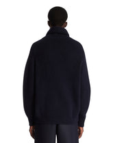 Blue Montana Cashmere-Blend Cardigan | PDP | Antonia