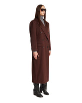 Burgundy Cashmere Coat | PDP | Antonia
