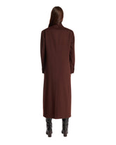 Burgundy Cashmere Coat | PDP | Antonia