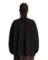 Black Logo Long-Sleeve T-Shirt | PDP | Antonia