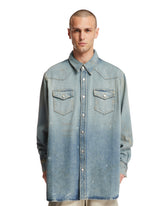 Camicia Blu In Denim - AREA X SERGIO ROSSI | PLP | dAgency