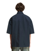 Camicia In Cotone Blu | PDP | dAgency