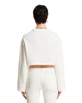 Maglione Cropped Bianco | PDP | dAgency