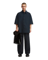 Pantaloni Blu In Cotone - EMPORIO ARMANI | PLP | dAgency