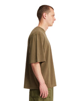 T-Shirt Verde In Cotone | PDP | Antonia