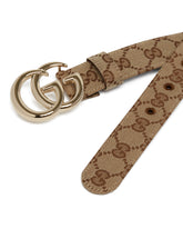 Cintura Beige GG Marmont - Gucci donna | PLP | dAgency
