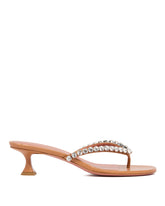 Beige Gigi Thong Sandals | AMINA MUADDI | All | Antonia