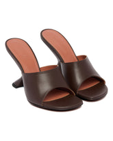 Brown Taylor Slipper Mules | PDP | Antonia