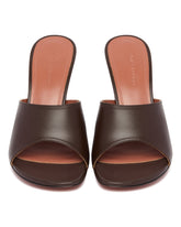 Brown Taylor Slipper Mules | PDP | Antonia