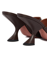Brown Taylor Slipper Mules | PDP | Antonia
