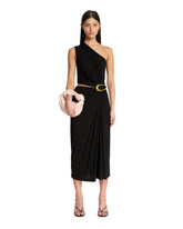 Black Asymmetric Dress - Bottega Veneta women | PLP | Antonia