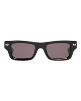 Black Dizzy Square Sunglasses | PDP | Antonia