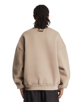 Beige Cotton Sweatshirt | PDP | Antonia