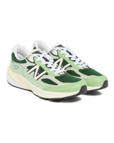 Green Made in USA 990v6 Sneakers | PDP | Antonia