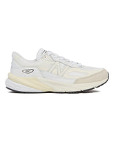 White 990v6 Sneakers Made in USA | PDP | Antonia