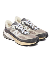 Gray Made in USA 990v6 Sneakers | PDP | Antonia