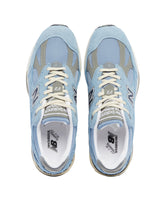 Blue Made in UK 991v2 Sneakers | PDP | Antonia