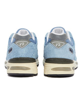 Blue Made in UK 991v2 Sneakers | PDP | Antonia