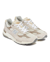 Beige Made in USA 992 Sneakers | PDP | Antonia