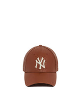 Brown Leather New York Yankees MLB 9Forty Cap | PDP | Antonia