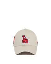 Beige LA Dodgers Team Colour Cap - GIFT GUIDE | PLP | Antonia