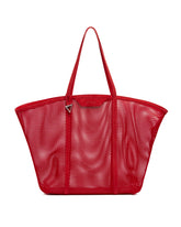 Red Mesh Shopping Bag - Women's bags | PLP | Antonia
