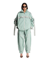 Green Gabardine Bomber Jacket | PDP | Antonia