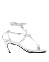 Silver Nova Sandals | PDP | Antonia