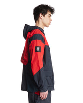 Giacca A Vento Blu E Rossa | PDP | Antonia