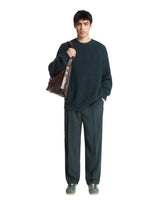 Green Ribbed Sweater | PDP | Antonia