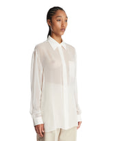 White Nesson Cupro Shirt | PDP | Antonia