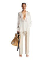 White Nesson Cupro Shirt | PDP | Antonia