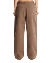 Pantaloni in Cotone Sharka Beige | PDP | Antonia