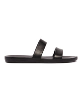 Black Foam Rubber Sandals | PDP | Antonia
