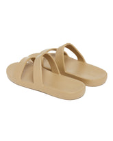Beige Foam Rubber Sandals | PDP | Antonia