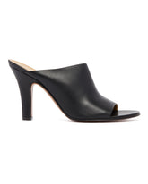 Black Leather Mules | PDP | Antonia