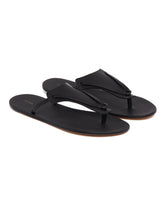 Black Helena Flip-Flops | PDP | Antonia