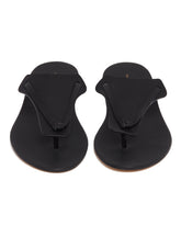 Black Helena Flip-Flops | PDP | Antonia