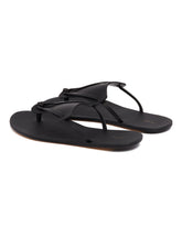 Black Helena Flip-Flops | PDP | Antonia