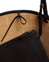 Blue XL Park Tote Leather Bag | PDP | Antonia