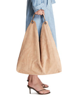 Beige Bindle Three Bag | PDP | Antonia