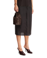 Brown Bucket Pouch | PDP | Antonia