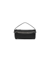 Black Leather Round 90s Bag | PDP | Antonia