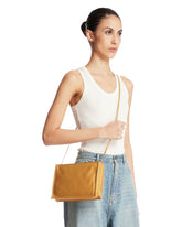 Beige Large To Go Crossbody Leather Bag | PDP | Antonia