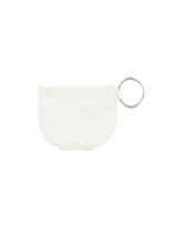 White Geo Leather Clutch | PDP | Antonia